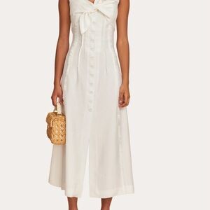 Cult Gaia Brylie Halter Maxi Dress